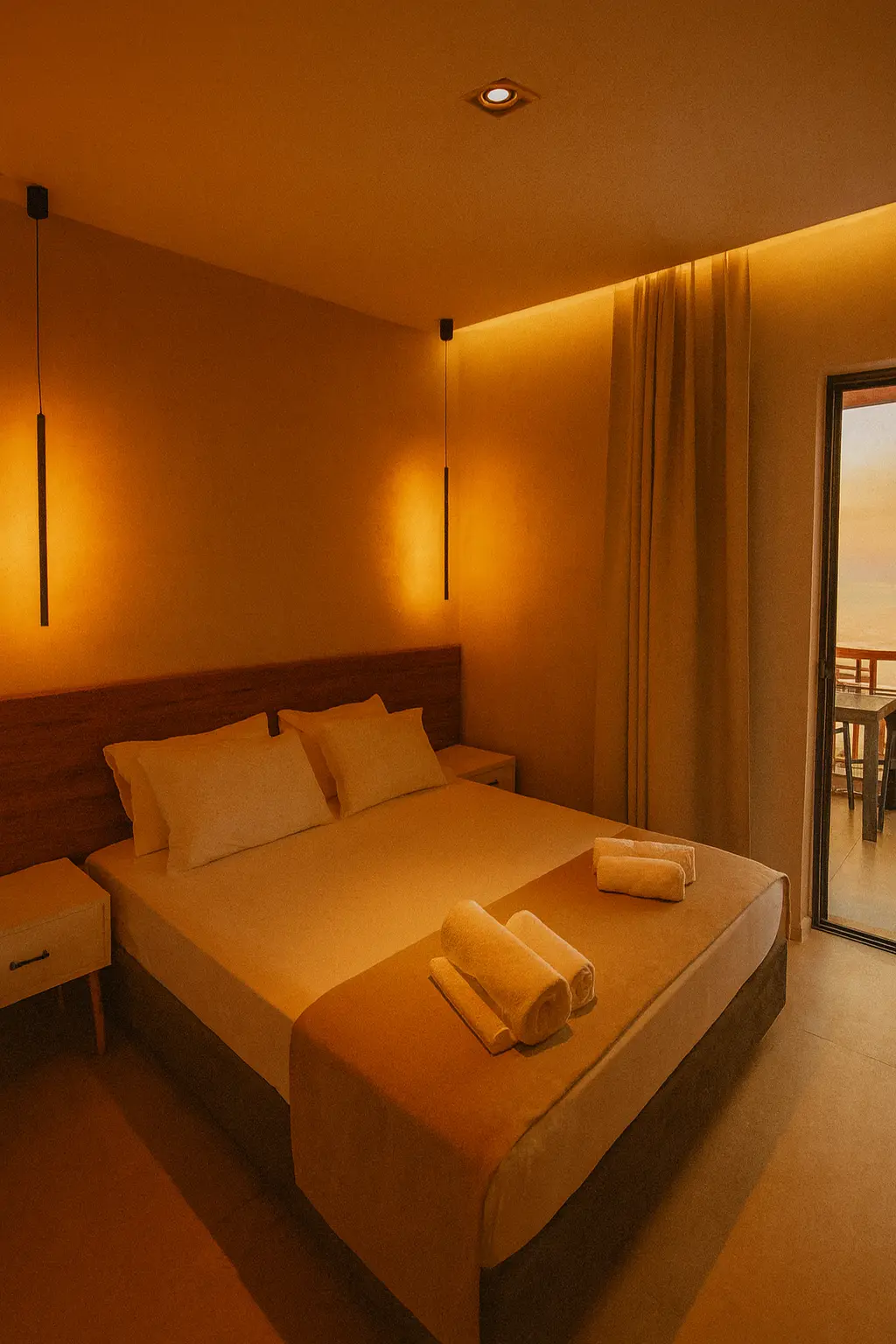 Summer cocktail by the beach